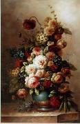 unknow artist Floral, beautiful classical still life of flowers.047 oil painting on canvas